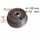 Сцепление для виброплиты/трамбовки 1 ручеек d=20 mm