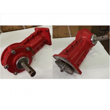 Редуктор в сборе для мотоблока 8.5 л.с. с пониженной передачей. -0