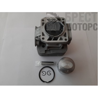 Цилиндр с поршнем для мотокосы Kawasaki  TJ53 МК-1-0