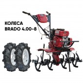 Культиватор BRADO GM-700 с колесами 4х8