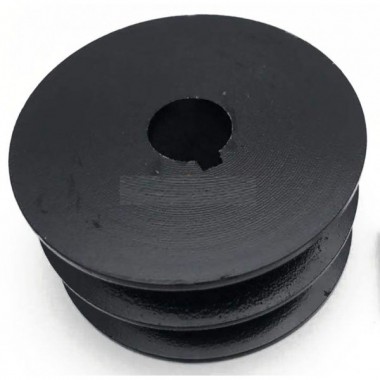 Шкив для двигателя на 2 ручья 25mm-0