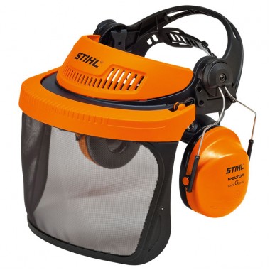 Маска для защиты лица и слуха с нейлоновой сеткой и наушниками STIHL G500 00008840231 Маска для защиты лица и слуха с нейлоновой сеткой и наушниками STIHL G500 00008840231-0