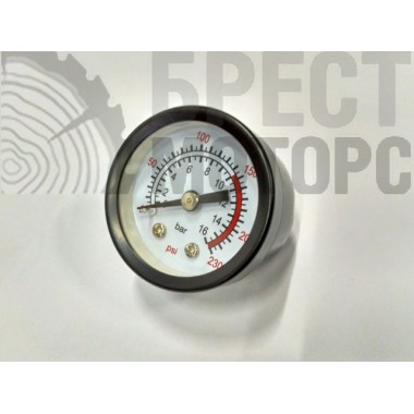 Манометр для компрессора HD-A103 (1/8") 10 bar-0