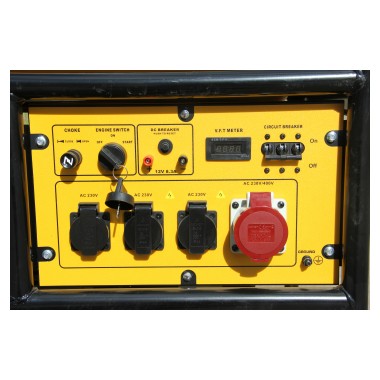 Бензогенератор RATO R10000D-T 10 кВт 380V/220V-1