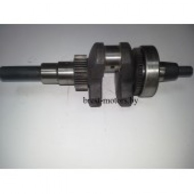 Коленвал для дизельного двигателя 186F - ДД6 под шпонку.-0