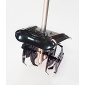 Насадка-культиватор 28 мм 9 шлицов (фрезы 4 луча цельные, щиток-металл)