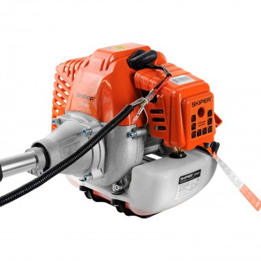 Мотокоса SKIPER GTP2401 2.4 кВт триммерная головка, диск/нож, двухплечевой ремень-2