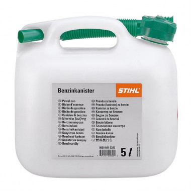 Канистра для бензина STIHL, прозрачная 10л 00008810212 Канистра для бензина STIHL, прозрачная 10л 00008810212-0