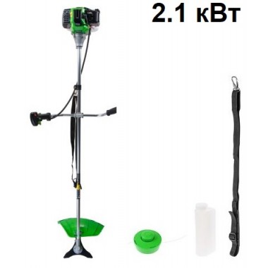 Мотокоса DGM BC-210 с ножом и головкой 2.1 кВт-0