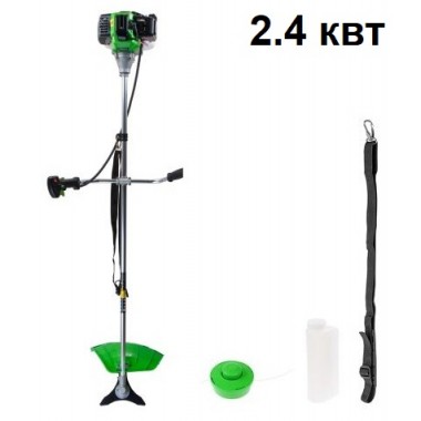 Мотокоса DGM BC-241 с ножом и головкой 2,4 кВт-0