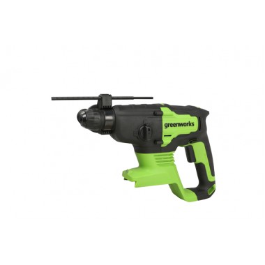 Перфоратор аккумуляторный Greenworks GD24SDS2, 2Дж., без АКБ и ЗУ.-3