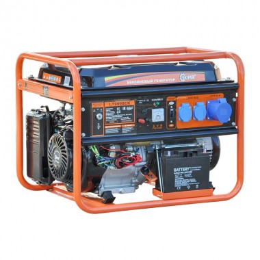 Бензогенератор SKIPER LT9000ЕК (6,5 кВт+ эл.старт)-0