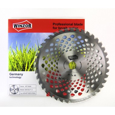 Нож для триммера 255x1,3x40Tx25.4 Winzor (победитовый)-0