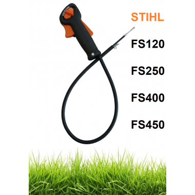 Ручка управления с тросом STIHL FS 120 250 400 450 KNK 54-08A-2