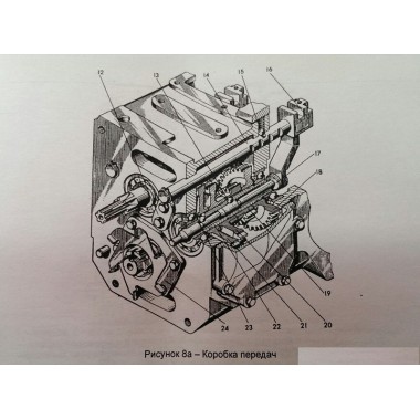 Шестерни коробки передач мотоблока МТЗ 05-09.-9
