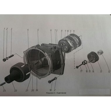 Шестерни коробки передач мотоблока МТЗ 05-09.-8