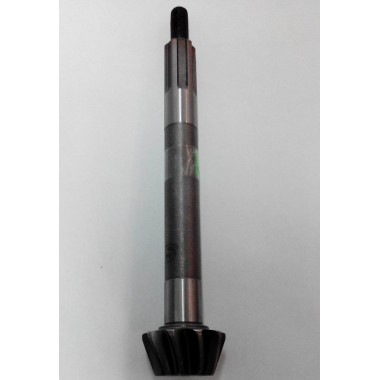 Вал редуктора с шестерней к мотоблоку 9-18 л.с. (10 шлицов)-0