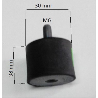 Подушка опорная (амортизатор) LGZ40030/B/M8/55-0