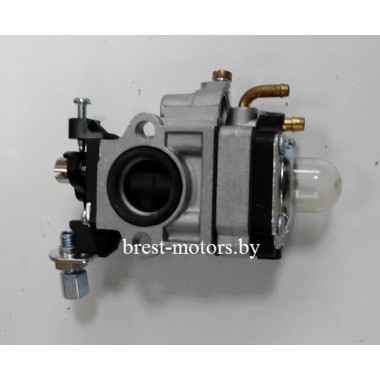 Карбюратор китайской бензокосы 1,7-2 кВт (большой диффузор)-0