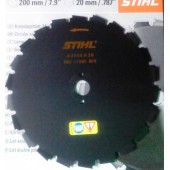 Пильный диск с долотообразными зубьями STIHL 200*22*25,4 мм