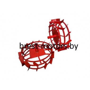 Грунтозацепы (комплект) ф 540/460 мм, ширина 160 мм, 6-гр. втулка 32 мм, 3 обруча-0