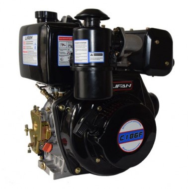 Двигатель дизельный Lifan LD 186FE 10 л.с. эл.старт. аналог мотора ДД-6-0