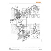 Поршень бензопилы STIHL MS 661 D56 1144 030 2001 Поршень бензопилы STIHL MS 661 D56 1144 030 2001