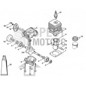 Коленвал мотокосы STIHL FS 38 55 41400300401